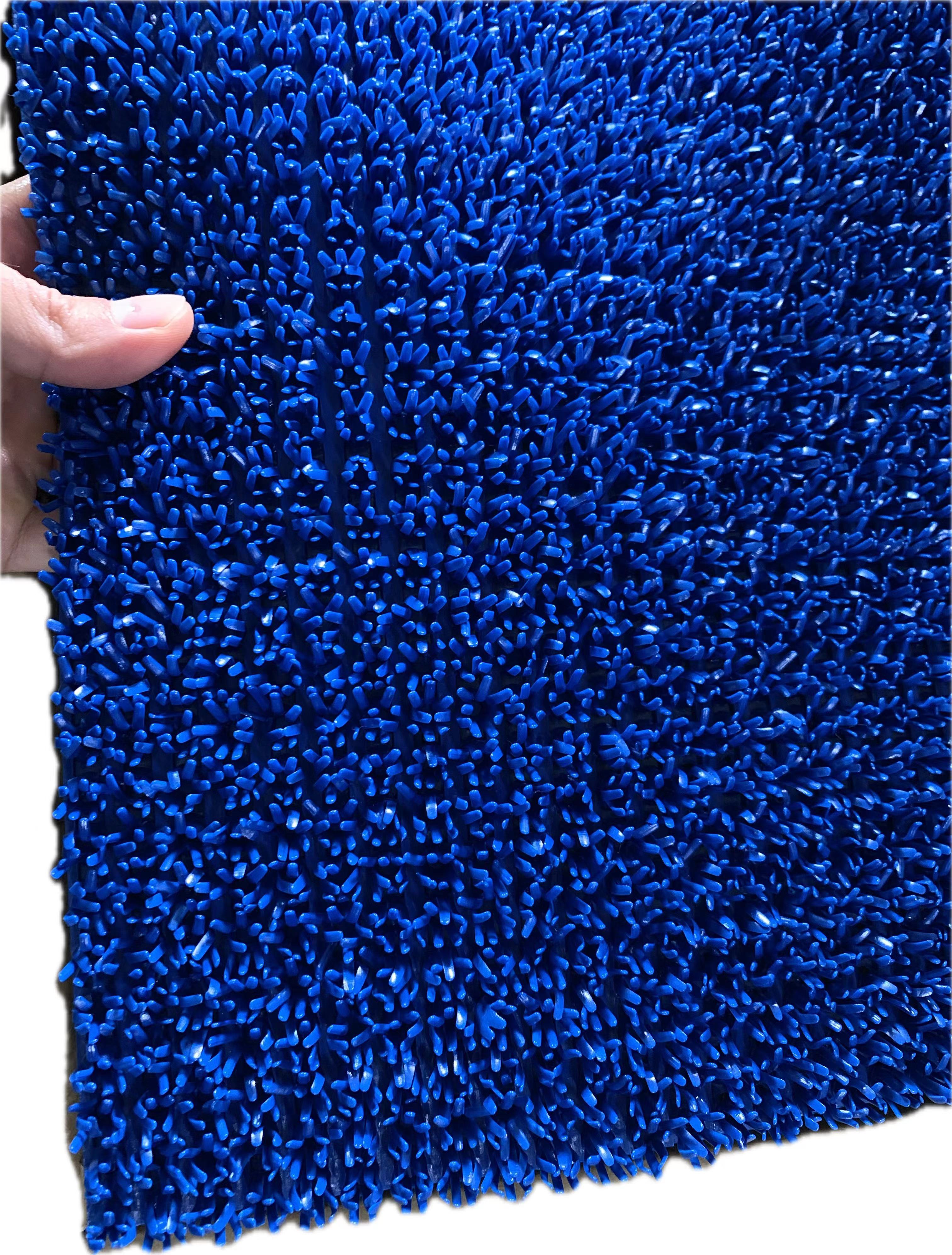 PE Turf Blue Fiber Detail